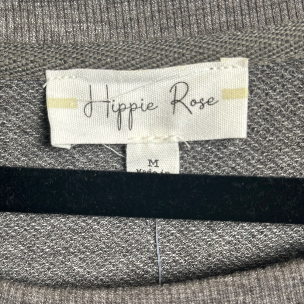 Hippie Rose | Gray Sweatshirt | NWT | Medium - Picture 5 of 6